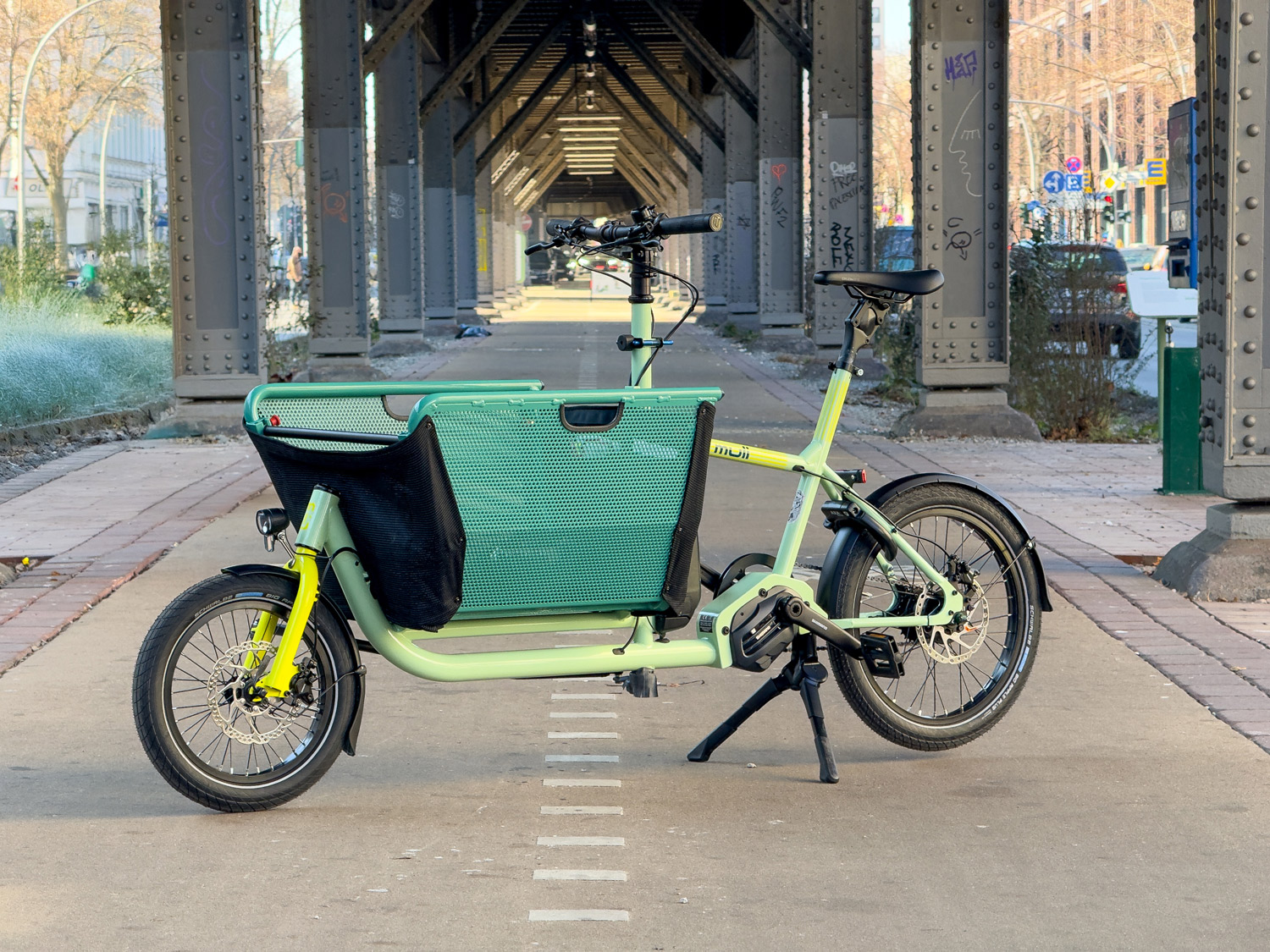 Lastenfahrrad für nachhaltigen Transport